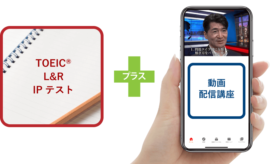 TOEIC®L&R IPテスト＋動画配信講座